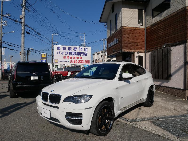 BMW X6/平成22年12月式/走行3.5万K/検査：平成30年4月迄/  6887